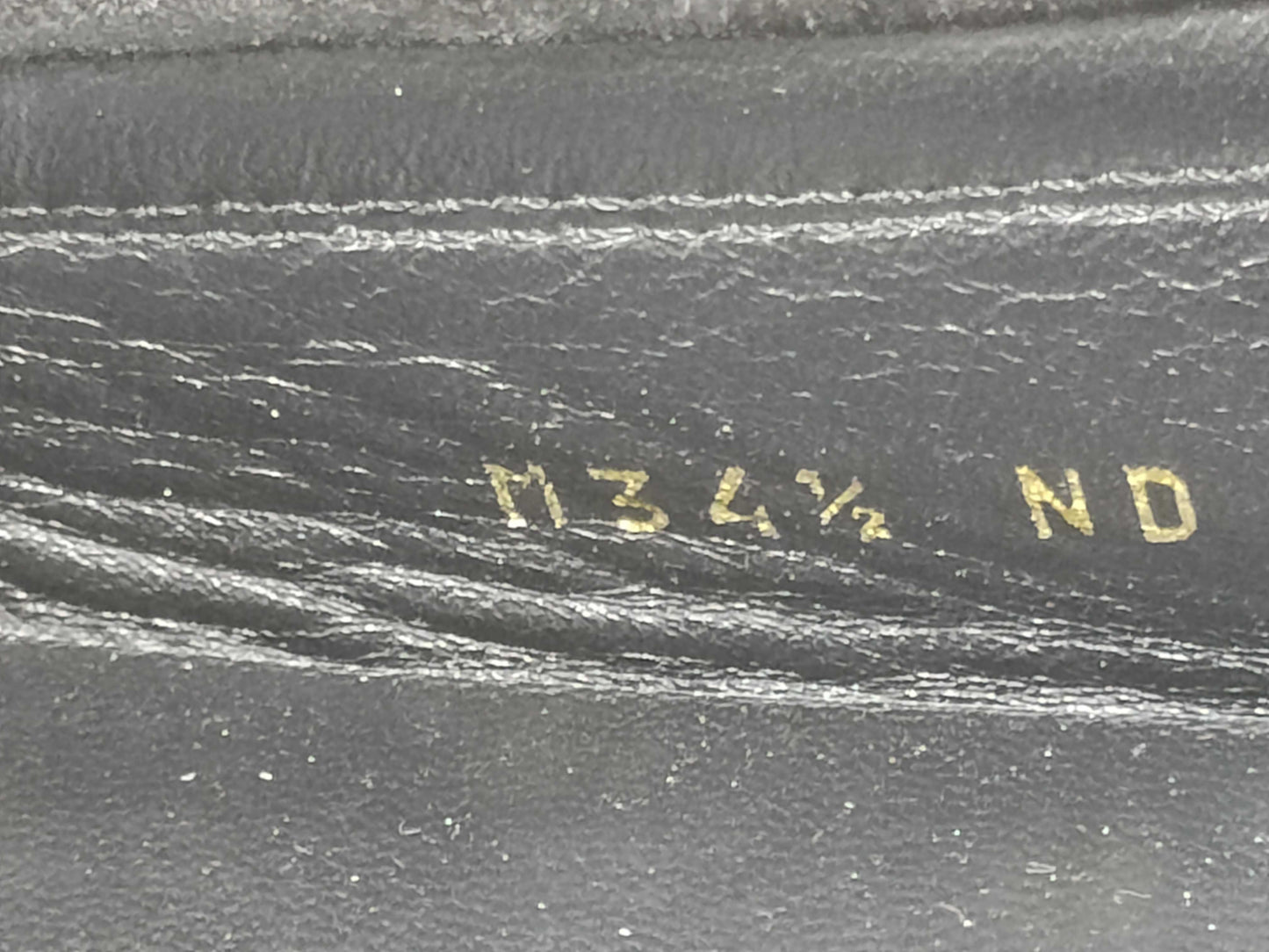 LOUIS VUITTON Louis Vuitton Driving Shoes Black Loafers