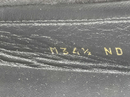 LOUIS VUITTON Louis Vuitton Driving Shoes Black Loafers