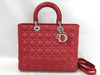 Dior Lady Dior Red Handbag