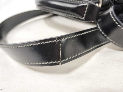 BVLGARI 2-way Backpack/Handbag Leather Backpack