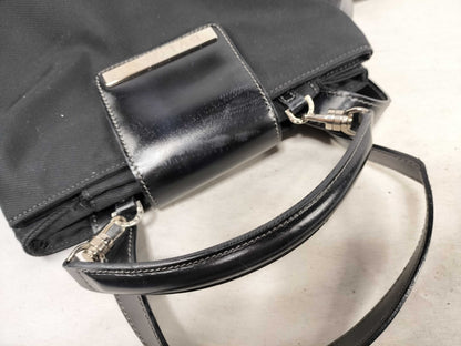 BVLGARI 2-way Backpack/Handbag Leather Backpack