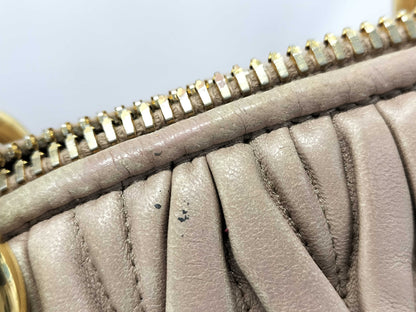 miu miu MIUMIU Matlasse 2Way Shoulder Bag Handbag