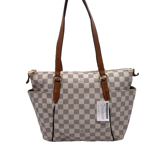 LOUIS VUITTON Louis Vuitton Damier Ezul Total Tote Bag Tote Bag