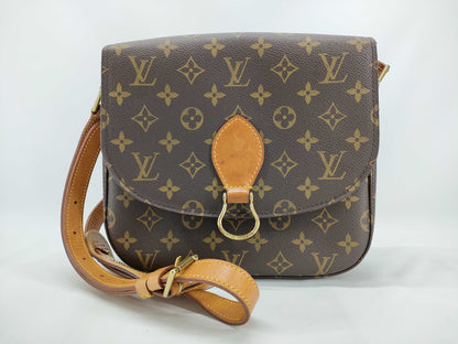 LOUIS VUITTON Monogram LOUIS VUITTON Saint-Cloud GM M51242 Shoulder Bag