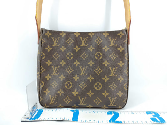 LOUIS VUITTON Monogram LOUIS VUITTON Monogram Looping MM M51146 Shoulder Bag