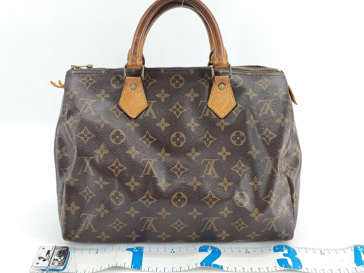 LOUIS VUITTON Monogram Louis Vuitton Speedy 30 Monogram Boston Bag