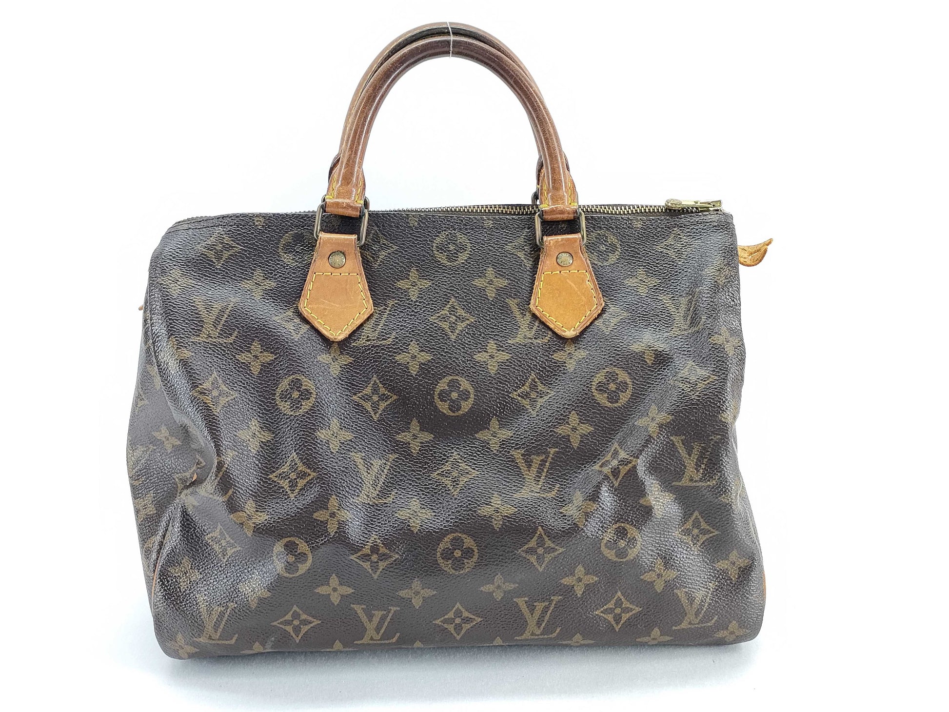 LOUIS VUITTON Monogram Louis Vuitton Speedy 30 Monogram Boston Bag