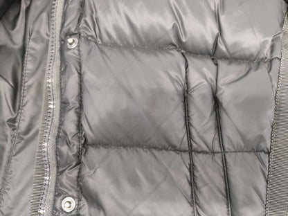 MONCLER Down Coat Grey Nylon #0 Jacket Coat