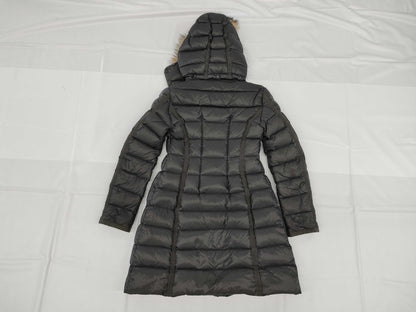 MONCLER Down Coat Grey Nylon #0 Jacket Coat