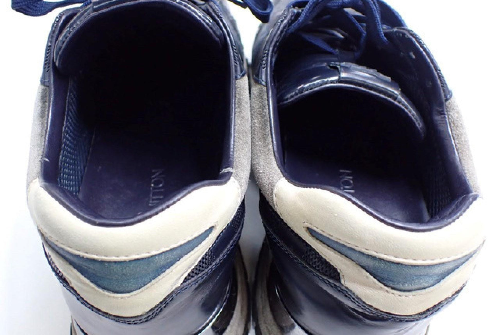 LOUIS VUITTON Damier Runway Line 6 1/2 Sneakers