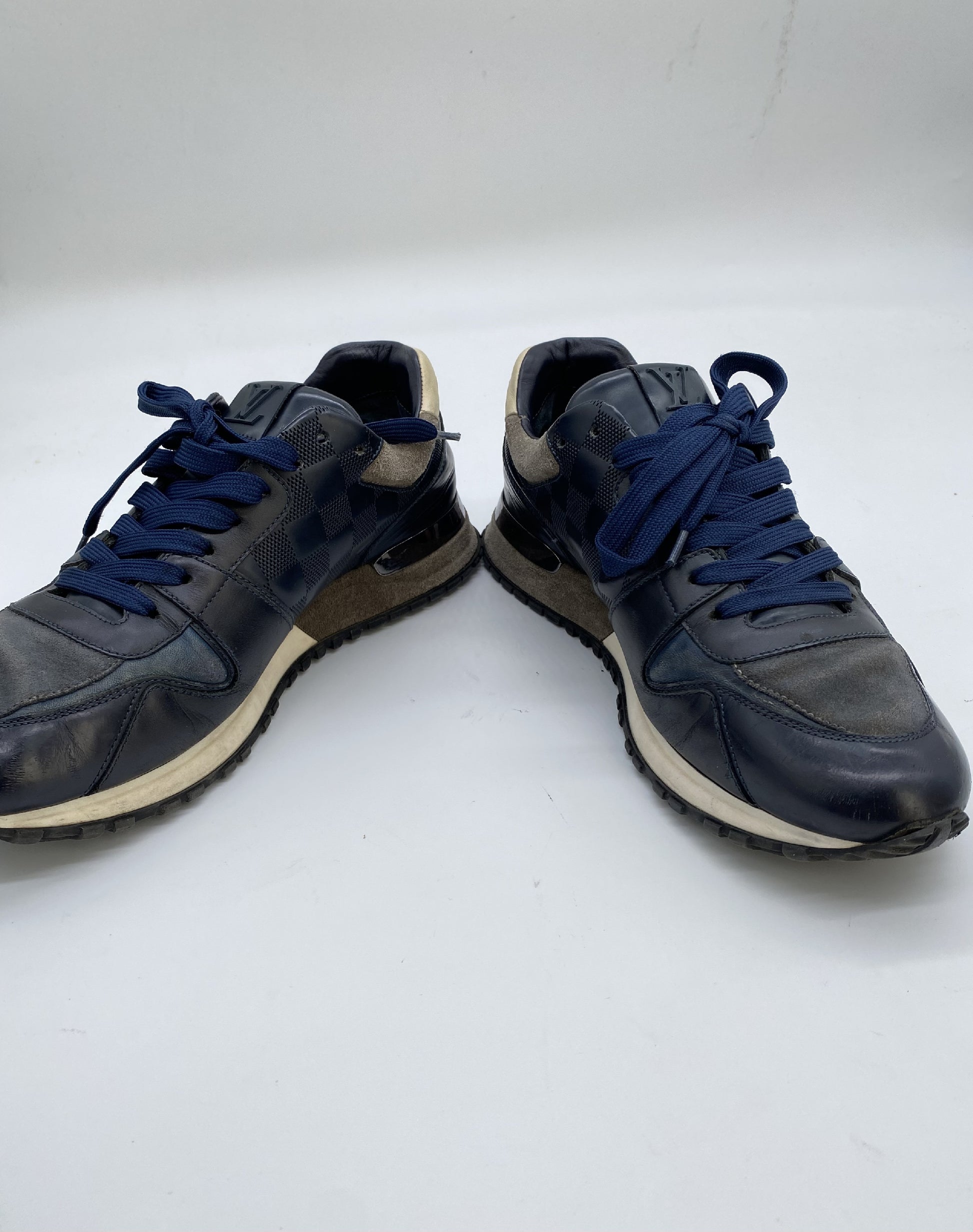 LOUIS VUITTON Damier Runway Line 6 1/2 Sneakers