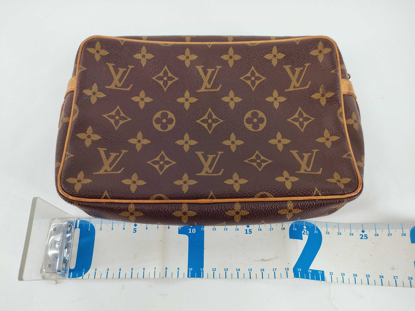 LOUIS VUITTON Monogram Compiegne Clutch Bag