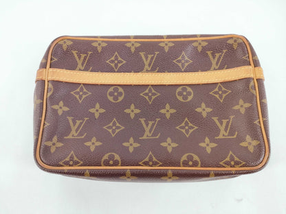 LOUIS VUITTON Monogram Compiegne Clutch Bag