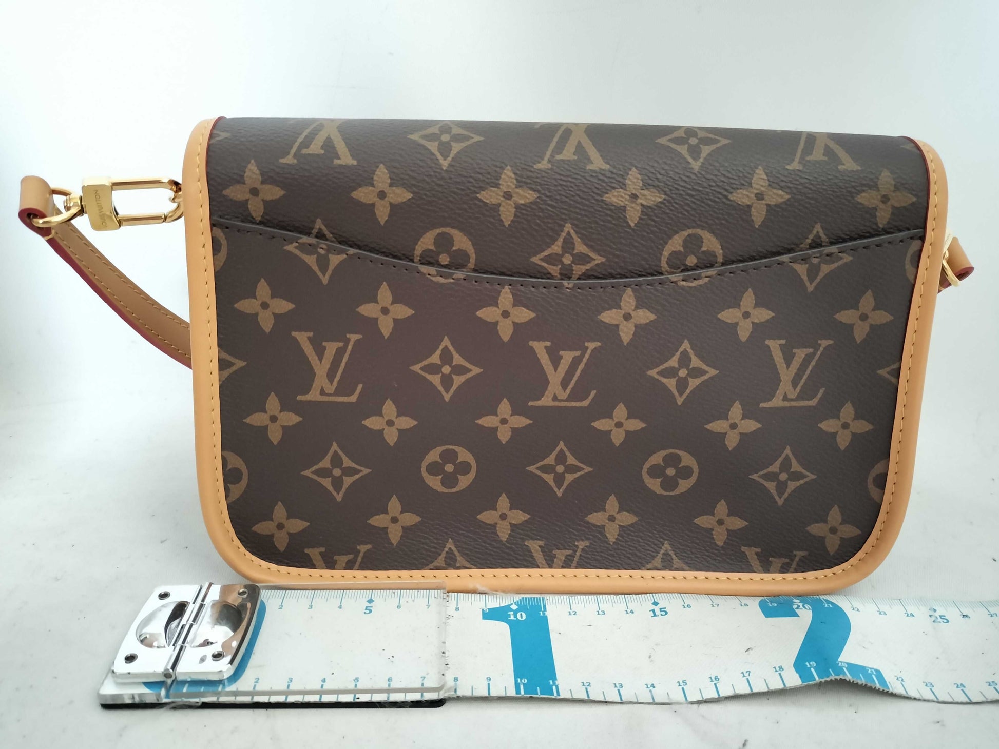LOUIS VUITTON Monogram M45985 Diane Clutch Bag Shoulder Bag
