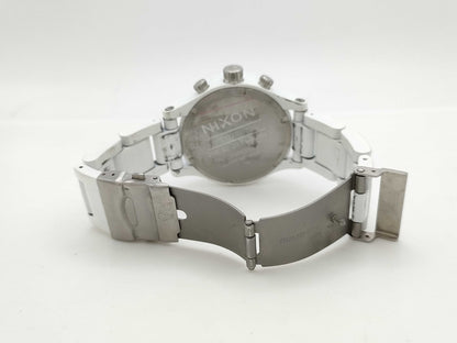 Nixon 42-20 White Chrono 14F Quartz Immovable Men's Watch