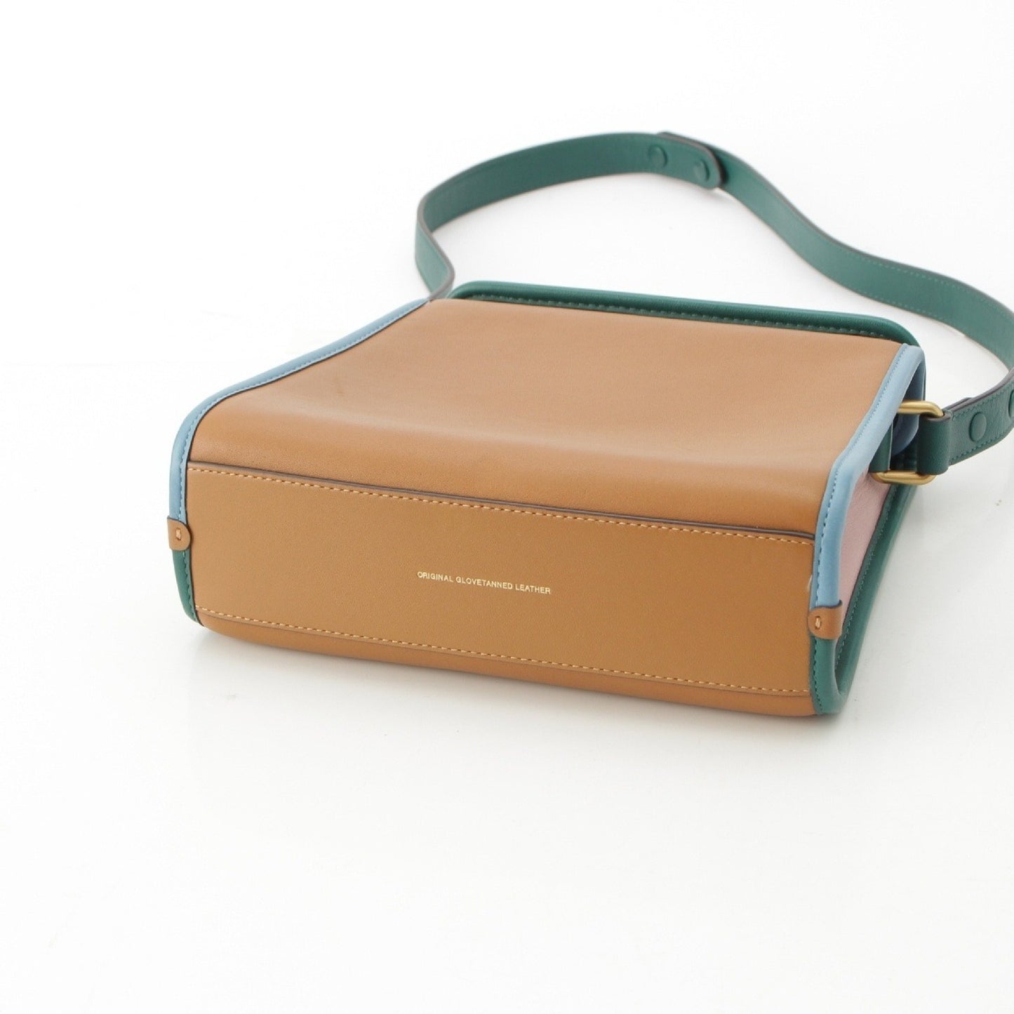 COACH Rare Color Leather Turnlock ORIGINAL GLOVETANNED LEATHER Shoulder Bag Multicolor Shoulder Bag