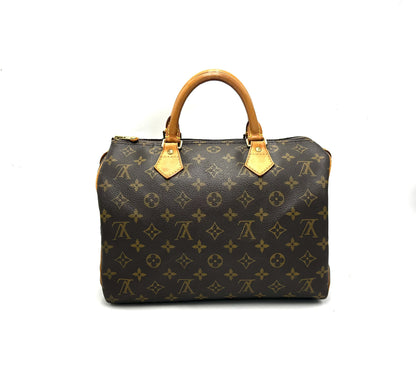 LOUIS VUITTON Speedy 30 Monogram Bag