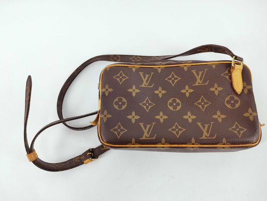 LOUIS VUITTON Monogram LV Pochette Marly Bandouliere M51828 Monogram Shoulder Bag