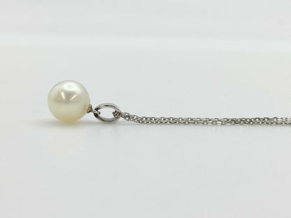 MIKIMOTO Pearl Necklace, 8.6mm Diameter, 18K Gold, 5.3g 