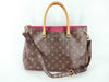LOUIS VUITTON Monogram Pallas BB 2-Way Handbag/Shoulder Bag, Raisin Dark Bordeaux, M42961