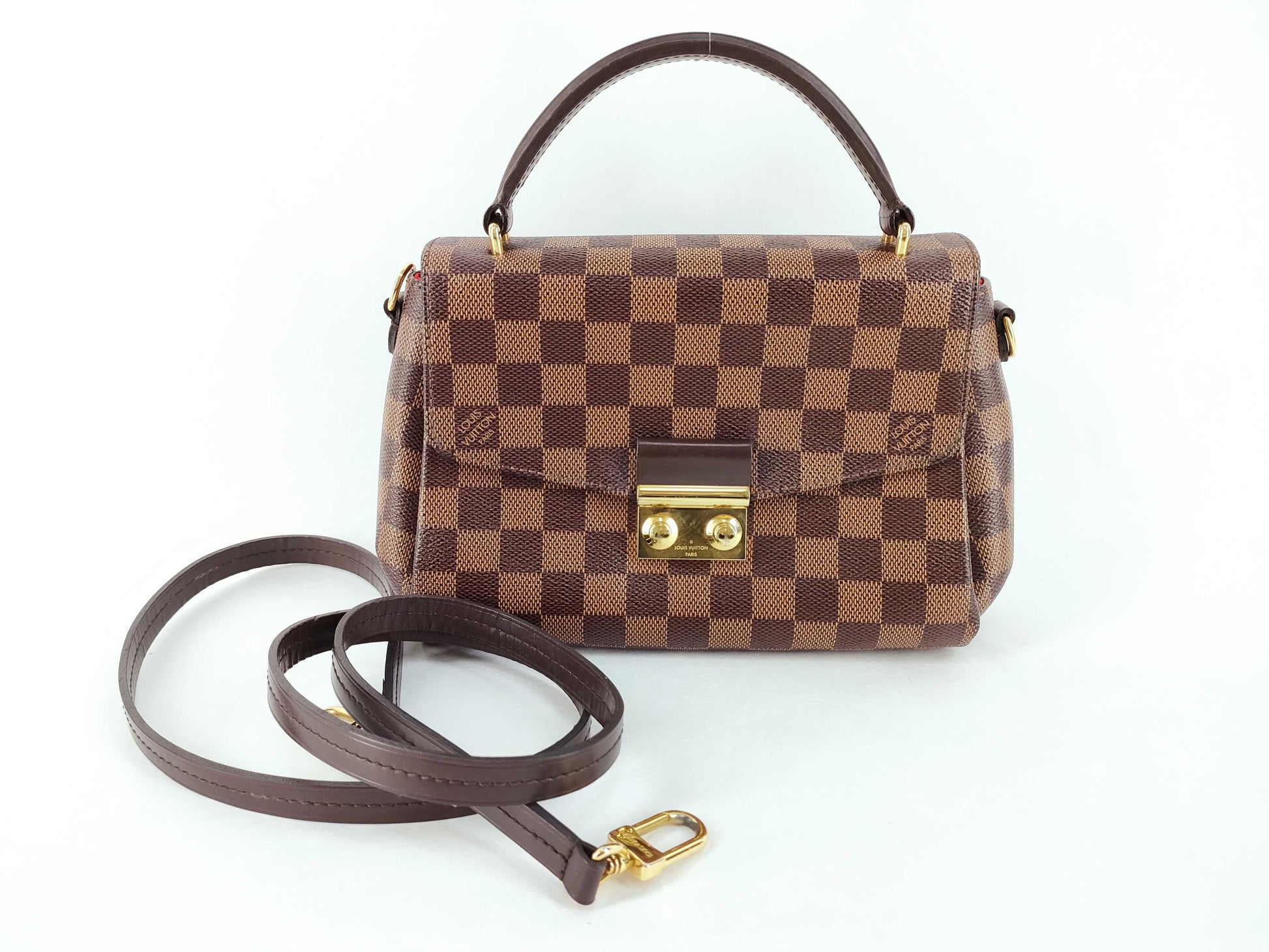 LOUIS VUITTON Damier Louis Vuitton Croisette 2-way Shoulder Bag Bag Damier Handbag
