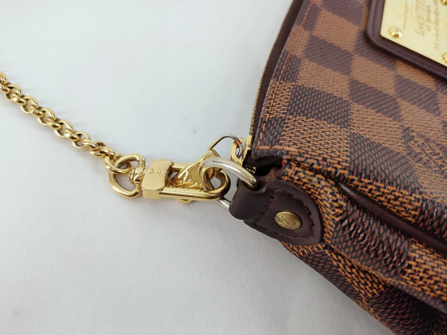 LOUIS VUITTON Damier EVA Accessory Pouch Shoulder Bag