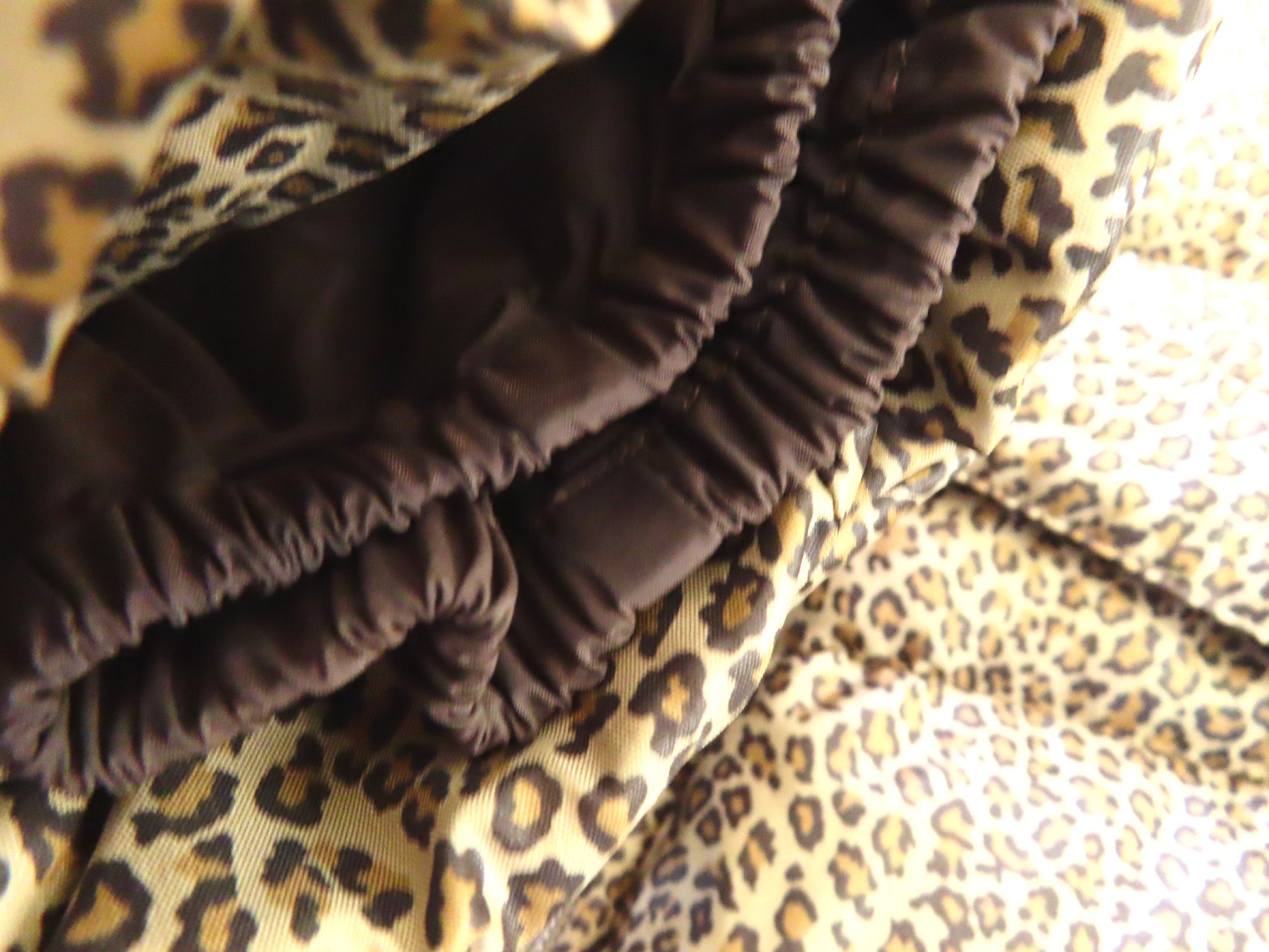 MaxMara MaxMara Down Jacket Leopard Print Size 44 Jacket