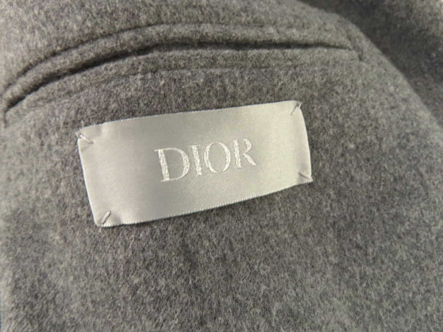Dior DIOR MEN Kim Jones period tailored jacket with button closure