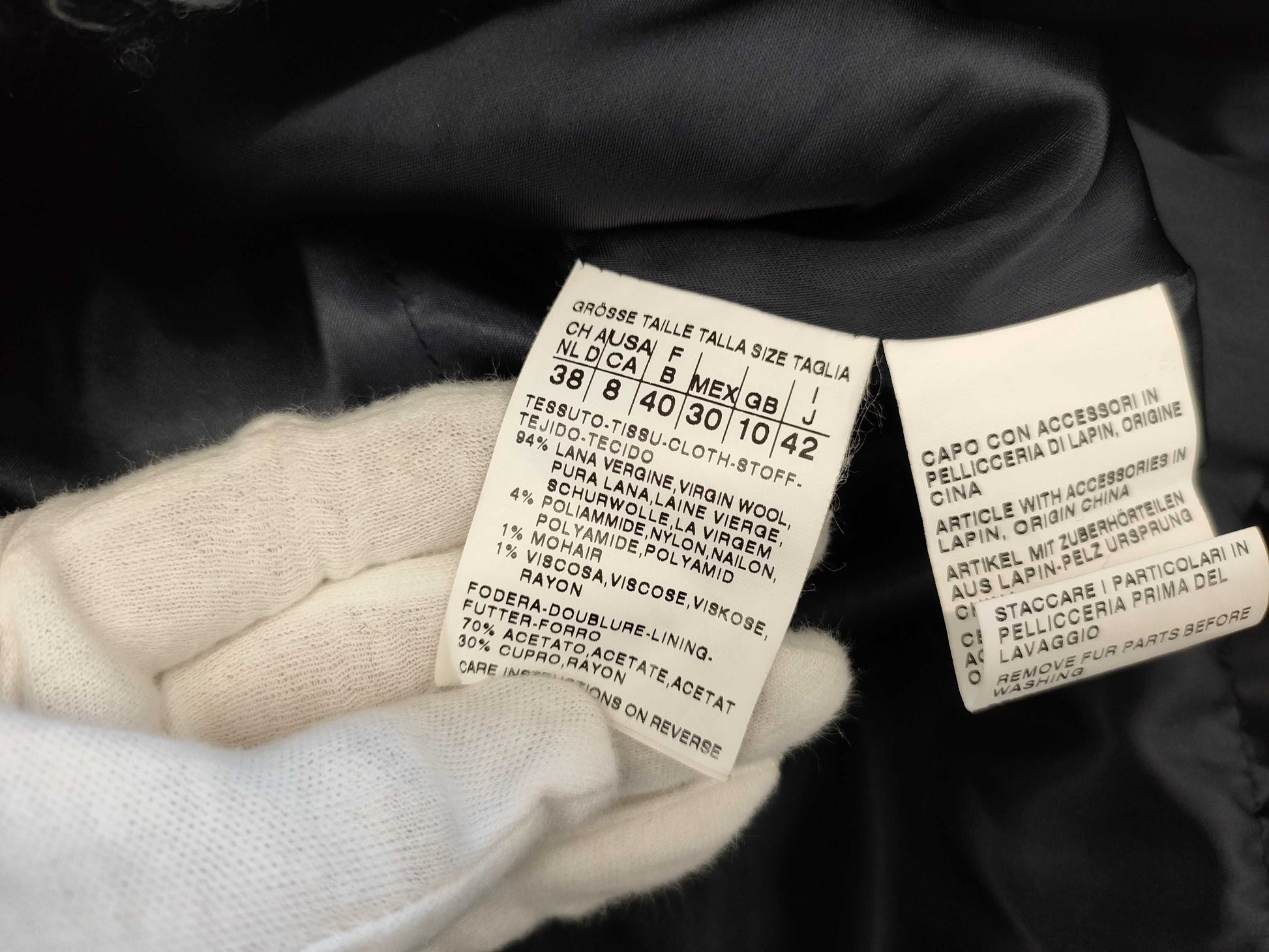 MaxMara Max Mara 2way Tweed Coat Size 42 Coat