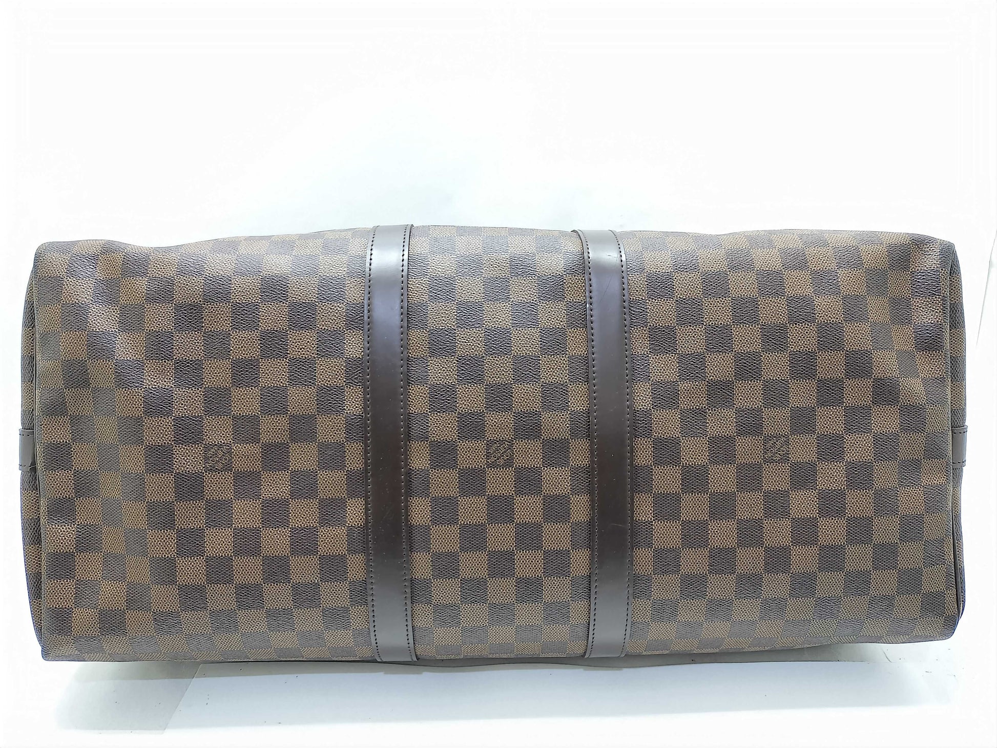 LOUIS VUITTON Damier Louis Vuitton N41414 Damier Kipol Banduriere 55 Boston Bag
