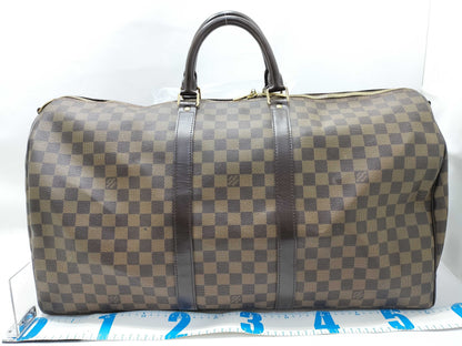 LOUIS VUITTON Damier Louis Vuitton N41414 Damier Kipol Banduriere 55 Boston Bag