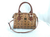 MCM MCM 2-Way Handbag with Shoulder Strap Mini Boston Handbag