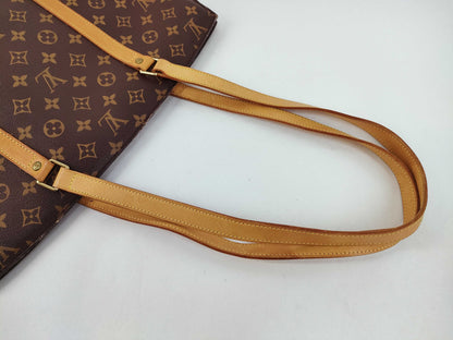 LOUIS VUITTON Monogram Louis Vuitton Babylon Monogram Brown Tote Bag