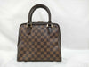 LOUIS VUITTON Damier Louis Vuitton Brera Damier Brown Handbag with Red Interior