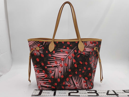 LOUIS VUITTON Monogram Neverful Junkle Dot Tote Bag