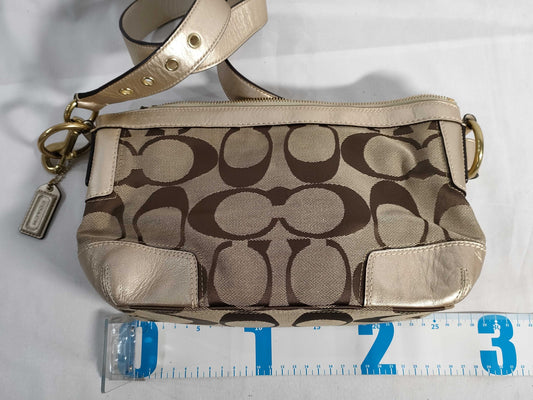 COACH Signature 3-Piece Bag Set 10983 / f11617 / 6844 / Signature Canvas Shoulder Bag