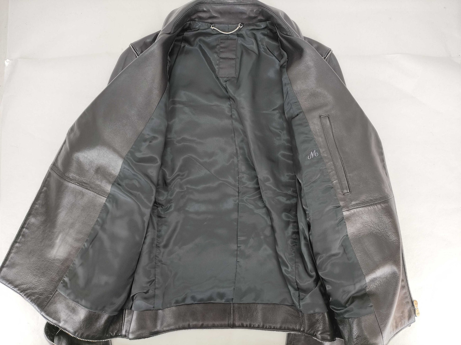 GalaabenD Lambskin Rider's Jacket with Riri Zip, Size M