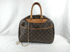 LOUIS VUITTON Monogram Deauville 2-way bag, handbag/shoulder bag, Monogram leather, brown, M47270 handbag