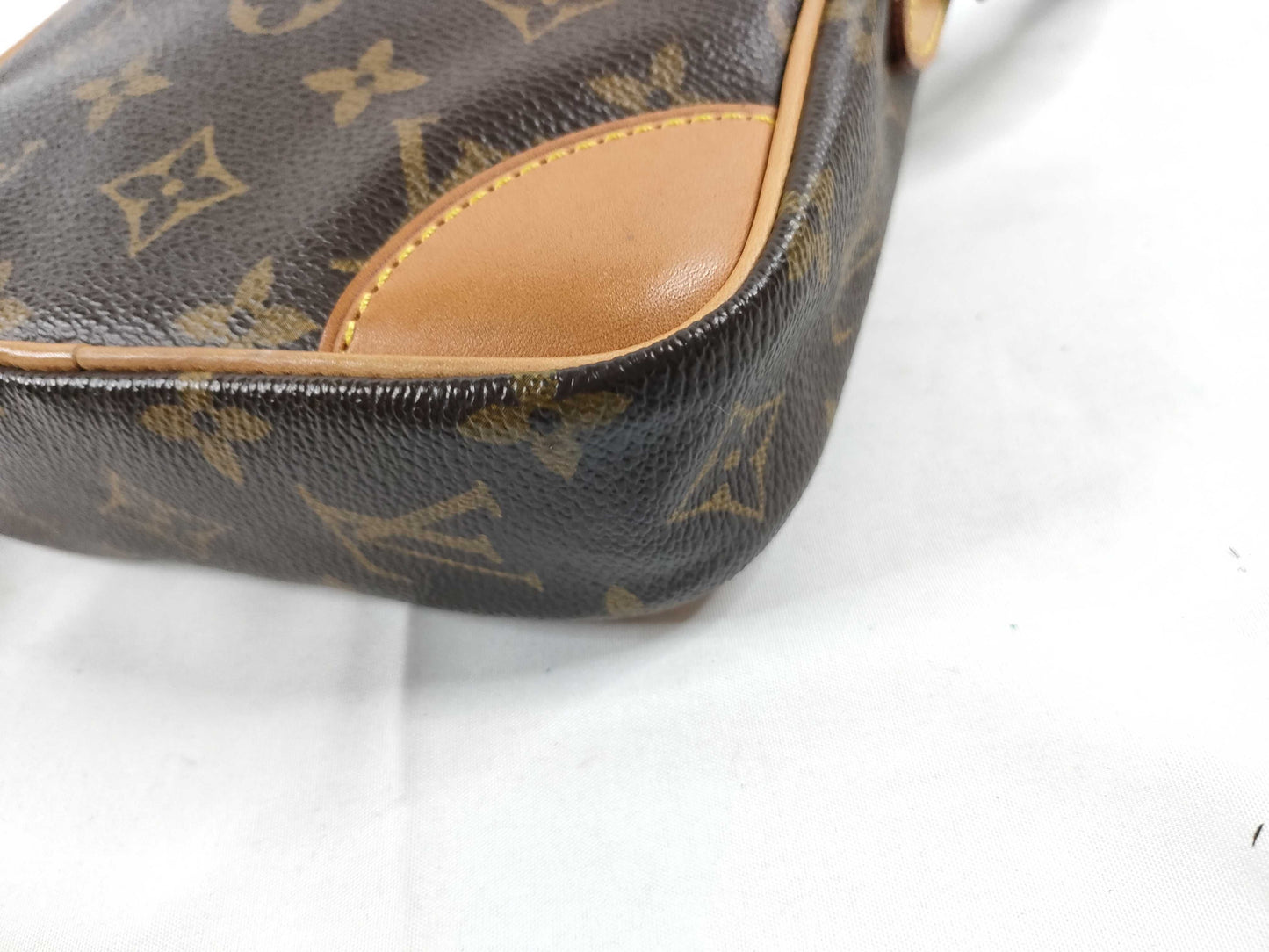 LOUIS VUITTON Monogram Danube Shoulder Bag Monogram Leather Brown M45266/AR0032 Shoulder Bag