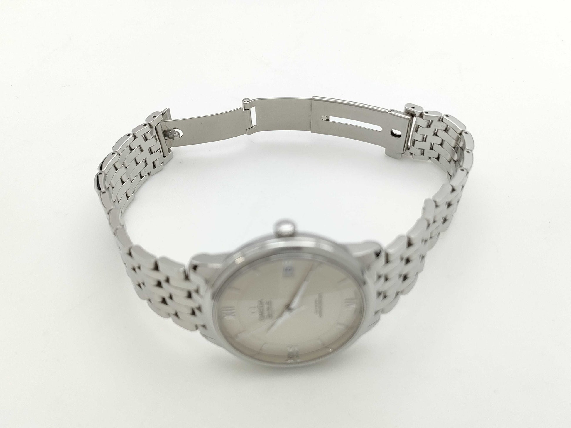 OMEGA Devil Co-Axial 424.10.37.20.02.001 82704899 Automatic Silver Dial Men's Watch