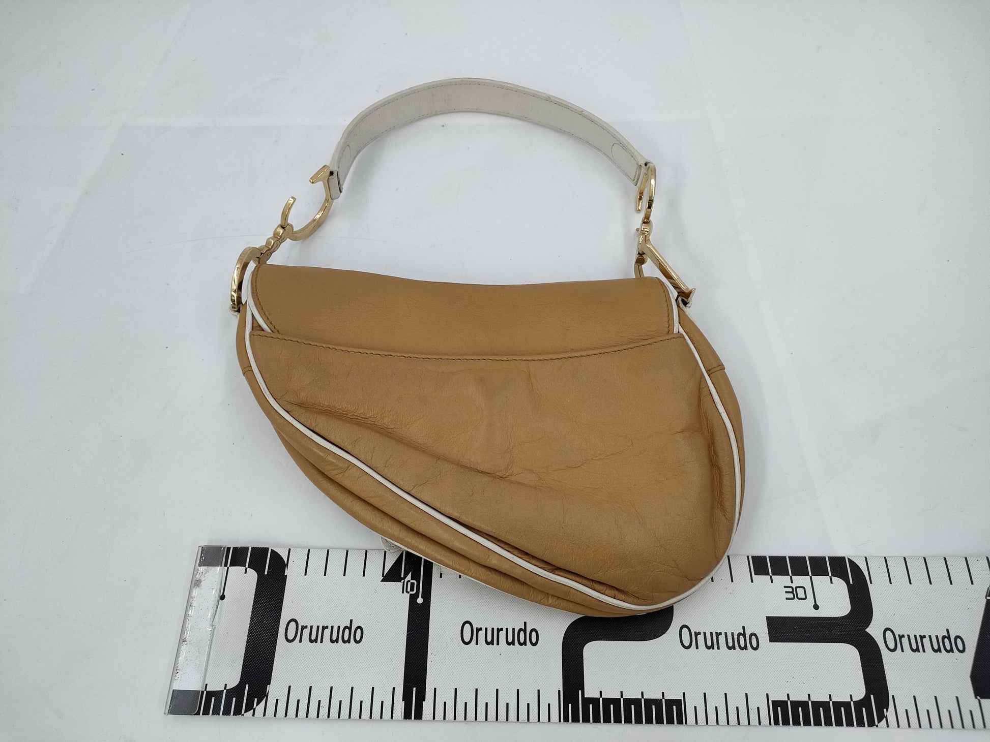 Dior DIOR Yellow Saddle Bag