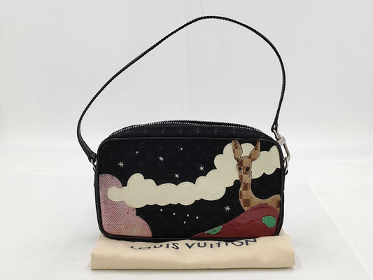 LOUIS VUITTON Pochette Comte de Fée Bag in Monogram Satin M92275