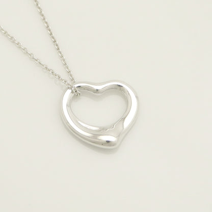 Tiffany&Co. Tiffany&Co. Tiffany&Co. TIFFANY&Co. Open Heart 16mm Elsaperetti Necklace Silver 925 SV925 Weight 3.70g Necklace