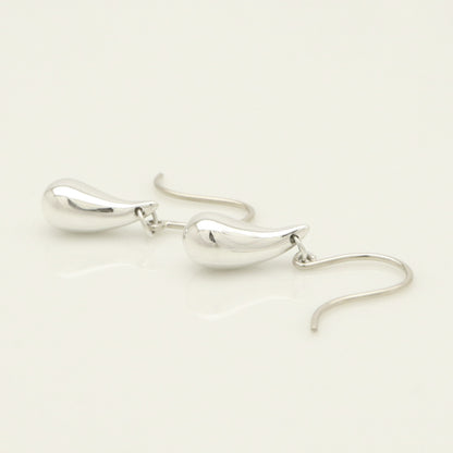 Tiffany&Co. Tiffany&Co. Tiffany&Co. Tiffany&Co. Teardrop Earrings Silver925 SV925 Weight 3.42g Earrings