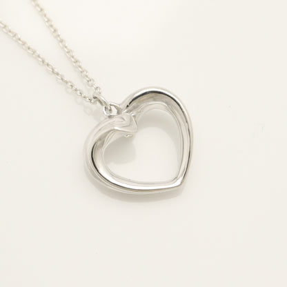 Tiffany&Co. Tiffany&Co. Tiffany&Co. Tiffany&Co. Tenderness Heart Necklace Pendant Silver925 SV925 Weight 3.88g Necklace