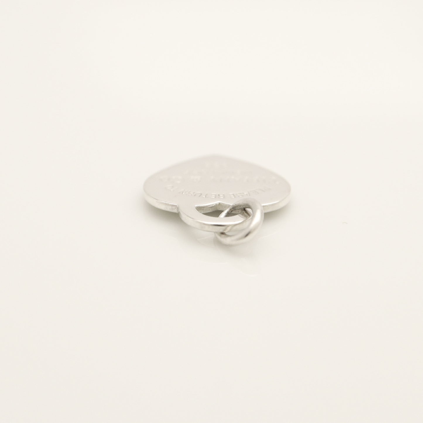 Tiffany&Co. Tiffany&Co. Tiffany&Co. Tiffany&Co. Return to Tiffany Heart Tag Charm Silver925 SV925 Weight 2.35g Pendant Top