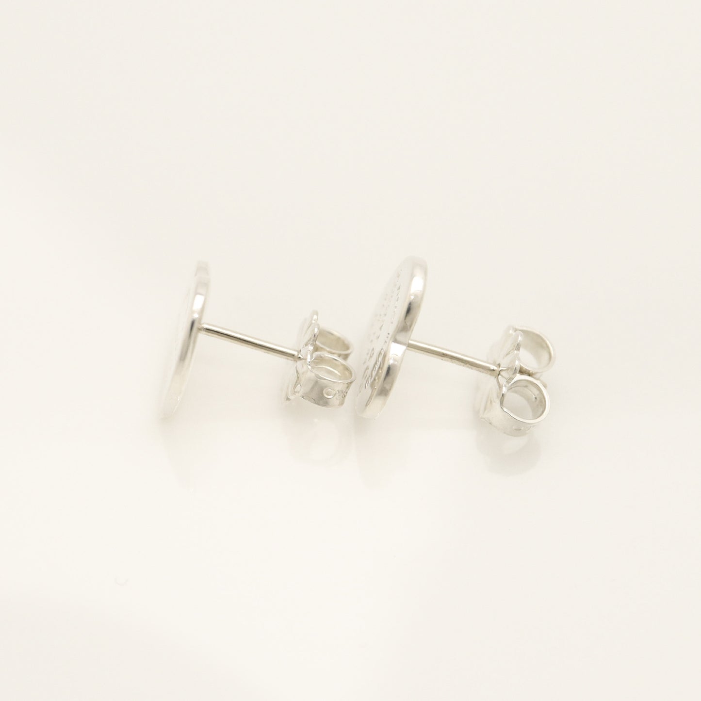 Tiffany&Co. Tiffany&Co. Tiffany&Co. Tiffany&Co. Return to Tiffany Heart Tag Earrings Silver925 SV925 Weight 2.40g Earrings