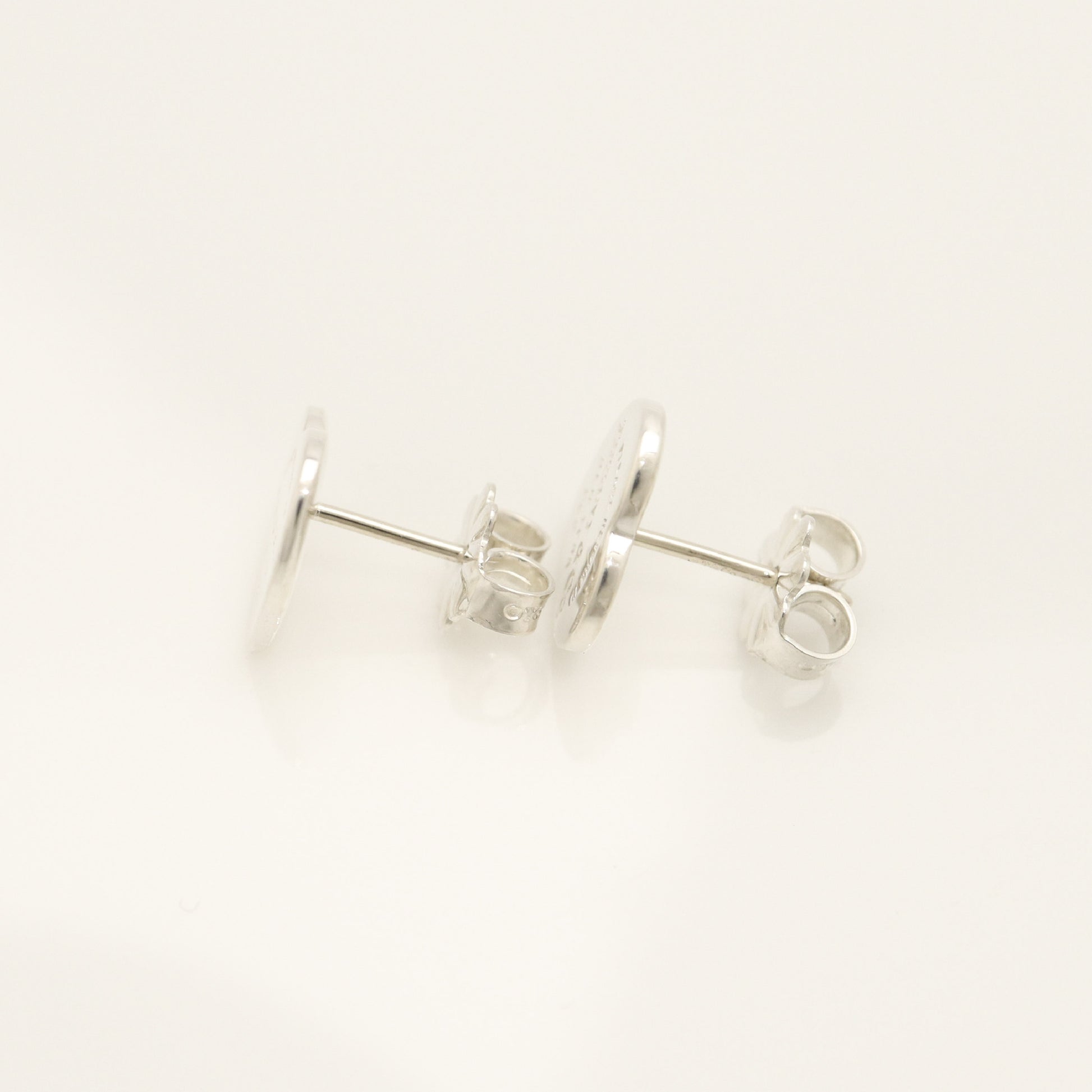 Tiffany&Co. Tiffany&Co. Tiffany&Co. Tiffany&Co. Return to Tiffany Heart Tag Earrings Silver925 SV925 Weight 2.40g Earrings