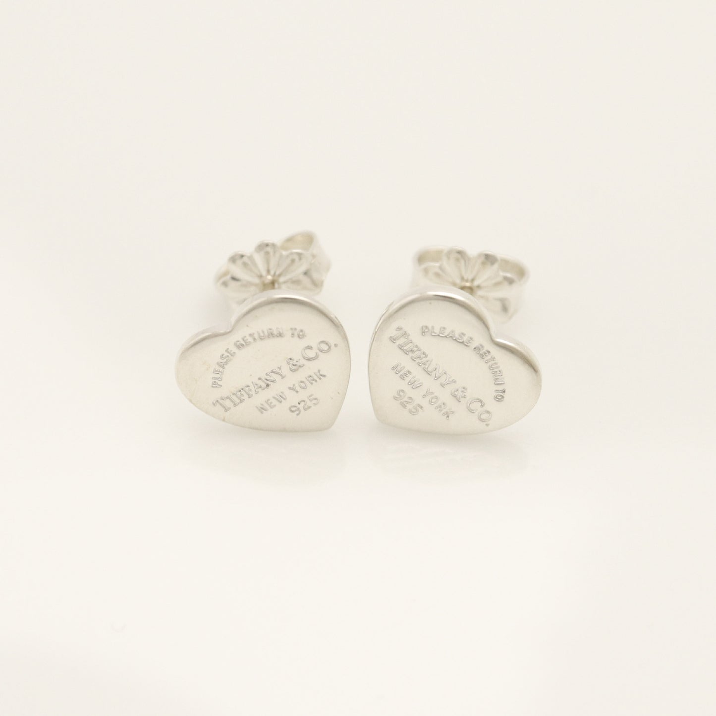 Tiffany&Co. Tiffany&Co. Tiffany&Co. Tiffany&Co. Return to Tiffany Heart Tag Earrings Silver925 SV925 Weight 2.40g Earrings