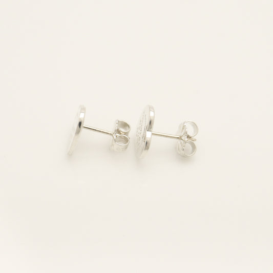 Tiffany&Co. Tiffany&Co. Tiffany&Co. Tiffany&Co. Return to Tiffany Heart Tag Earrings Silver925 SV925 Weight 2.11g Earrings